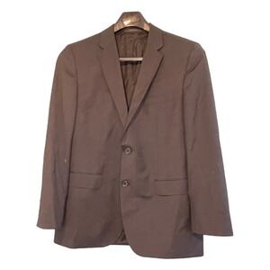 Hugo Boss Guabello Super 120 Blazer Suit Jacket Black Wool Slim Fit 40R